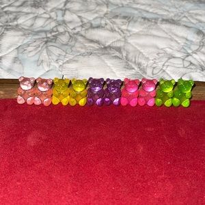 Gummy bear earrings